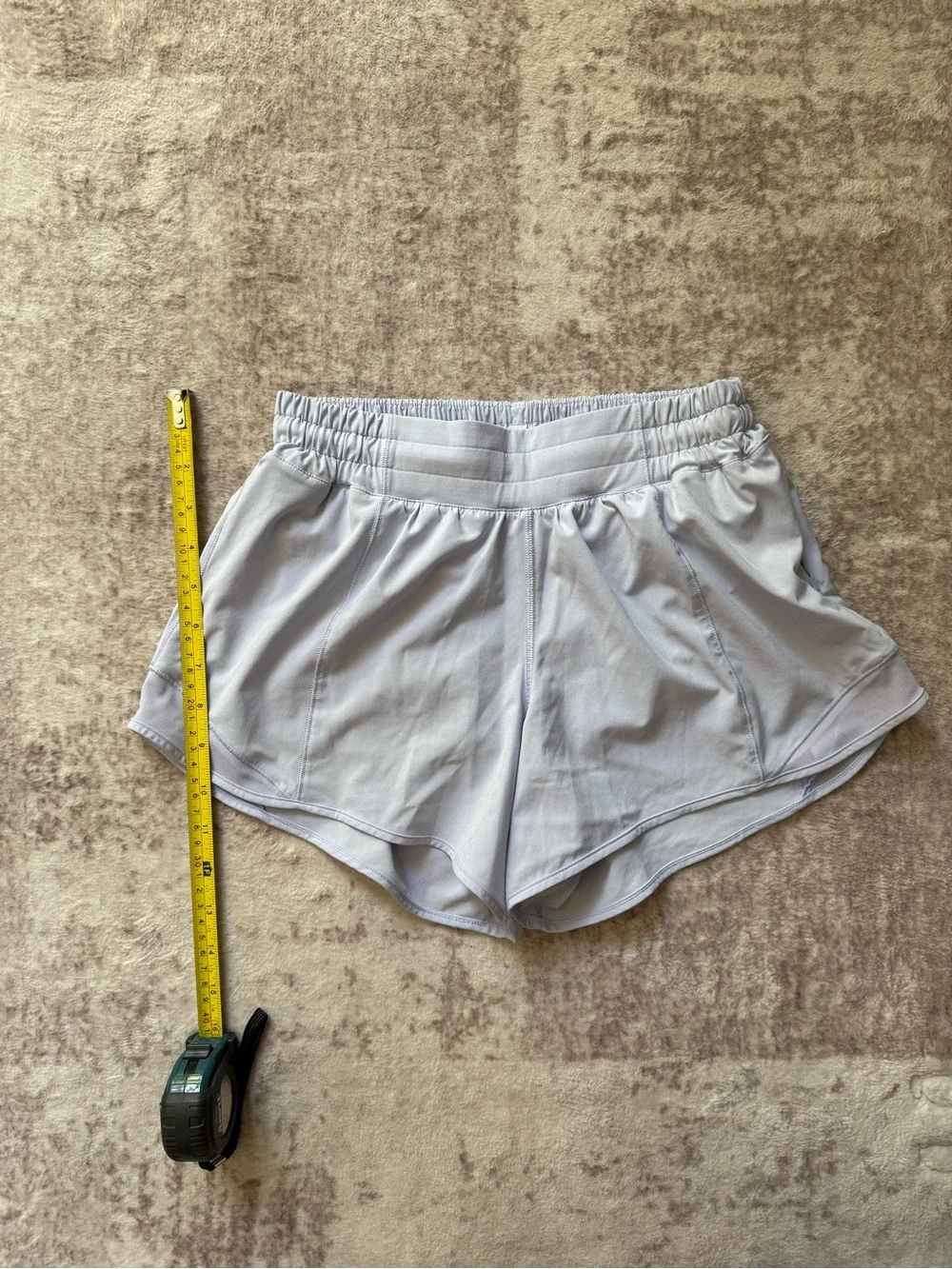Lululemon Light Blue LR Running Shorts
